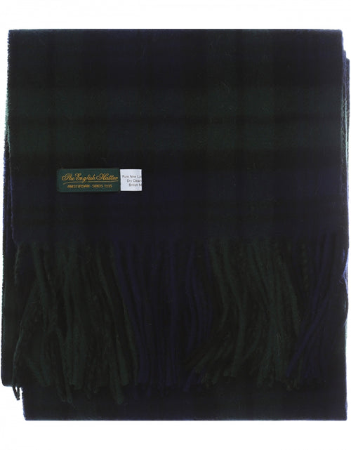 Scarf lambswool 190x48 | Blackwatch