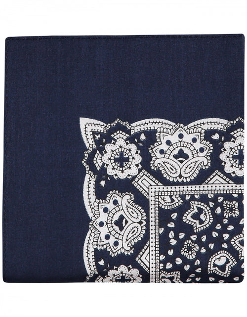 Farmer's Handkerchief | Flower Navy