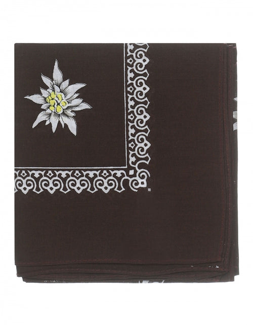 Farmer's Handkerchief | Flower Large Brown