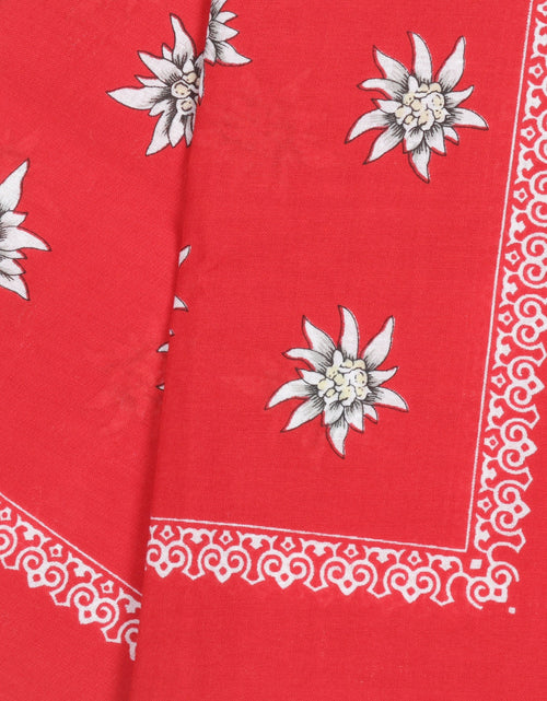 Farmer's handkerchief | Flower large Red