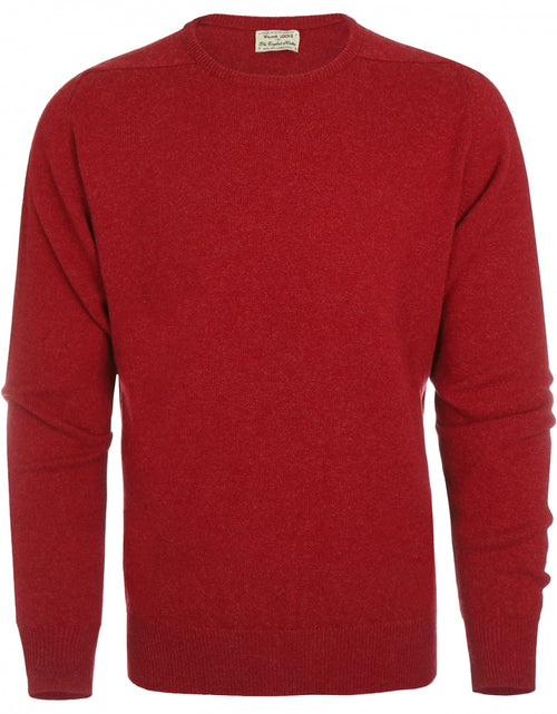 Pullover Lamswol ronde hals | Poppy Melange