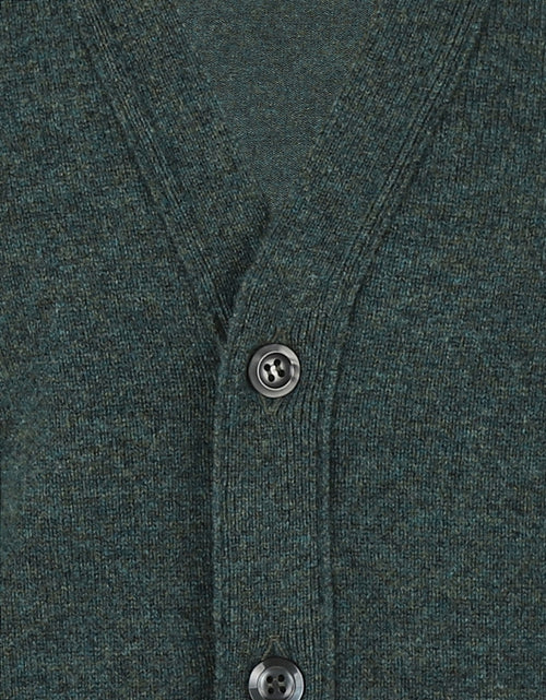 Button Vest Lambswool | Moorland