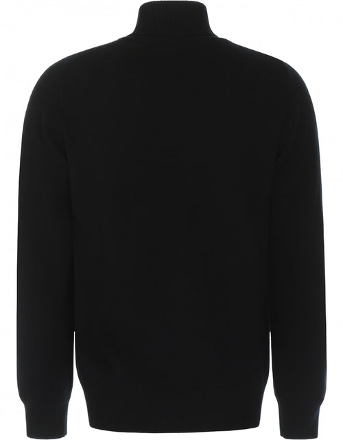 William Lockie Turtleneck Lambswool | Black