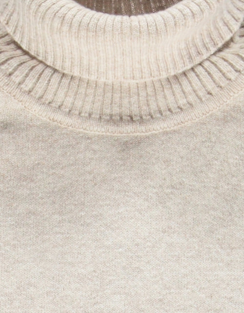 William Lockie Turtleneck Lambswool | Beige