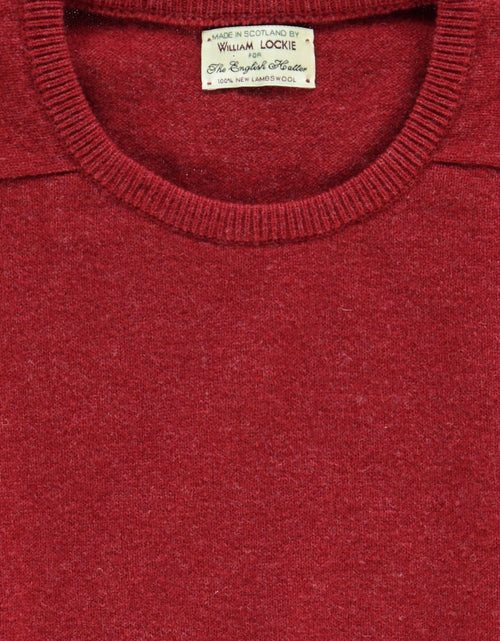 Pullover Lambswool round neck dutch fit | Poppy Melange