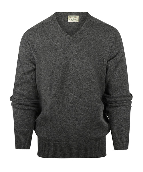 Pullover Lamswol dutch fit v-hals | Cliff