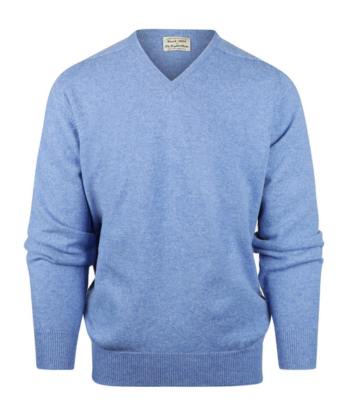 Pullover Lamswol dutch fit v-hals | Surf