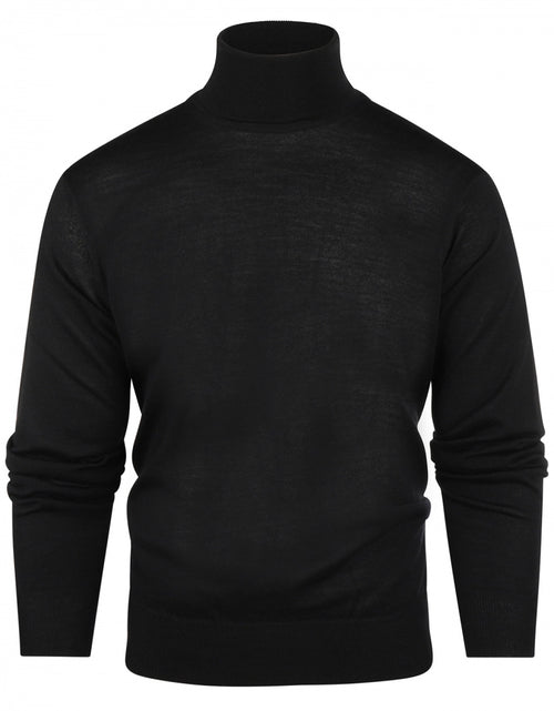 Turtleneck Merino wool | Black