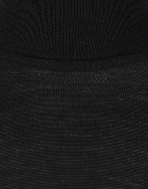 Turtleneck Merino wool | Black