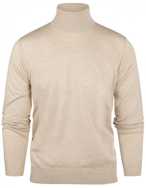 Turtleneck Merino wool | Beige