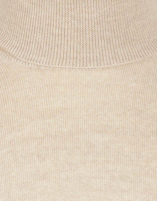 Turtleneck Merino wool | Beige