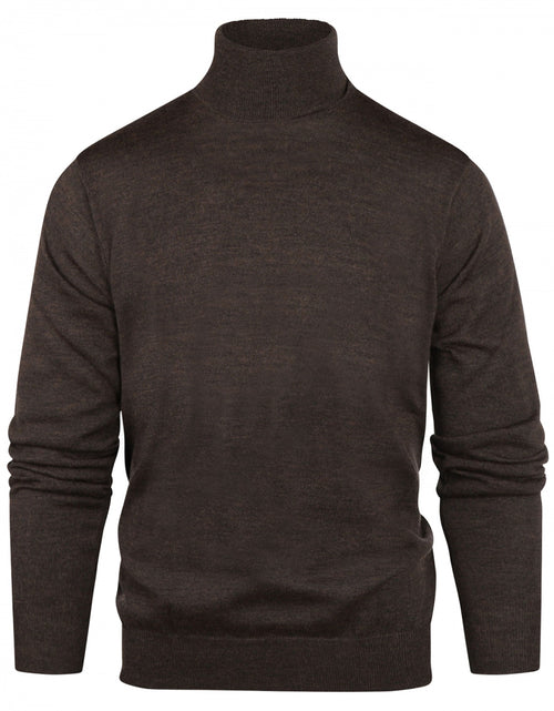 Turtleneck Merino wool | Dark Brown