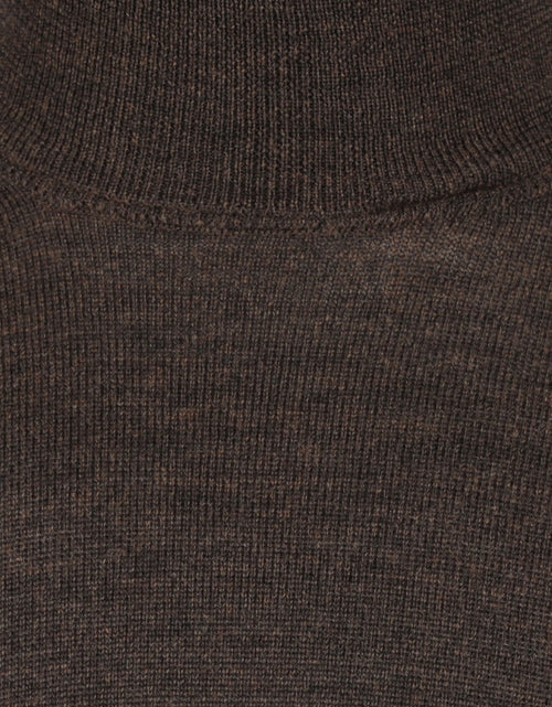 Turtleneck Merino wool | Dark Brown