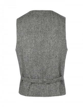 Harris Tweed Gilet | Grey