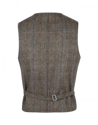 Harris Tweed Gilet | Green