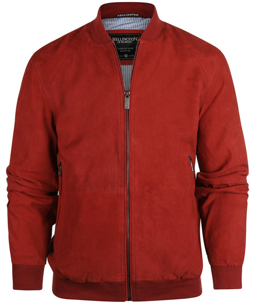 Suede Jacket Winston | Red