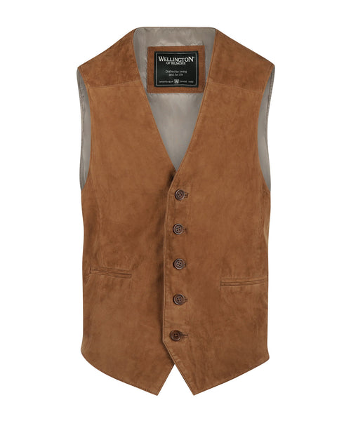 Gilet Suede | Brown