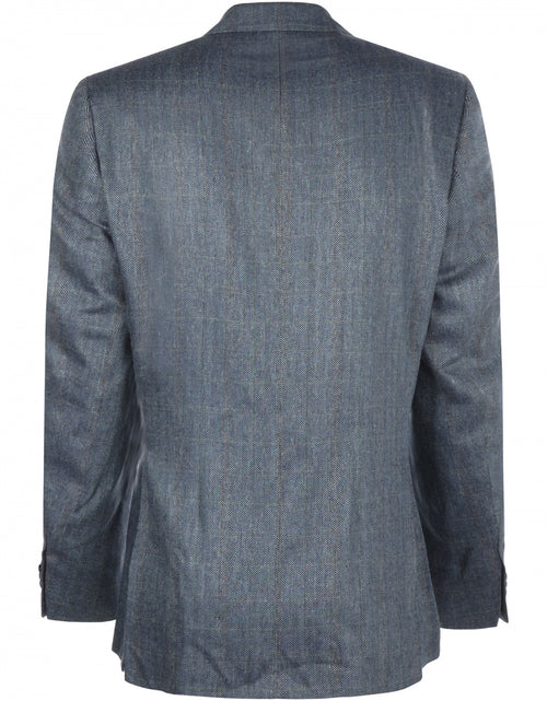 Silk Blazer | Blue