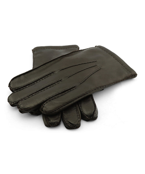 Classic Leather Gloves | Brown