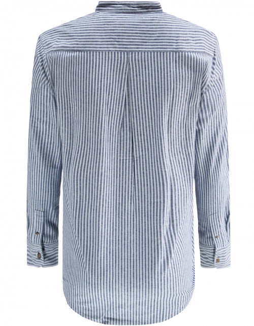 Overhemd Grandfather Shirt | Blauw