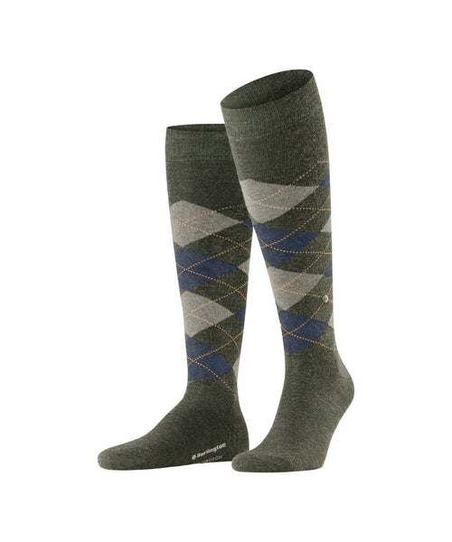 Edinburgh Men's Knee Socks | Green