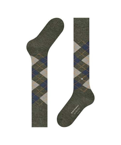 Edinburgh Men's Knee Socks | Green