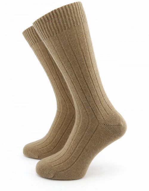 Luxury Cashmere Socks | Brown