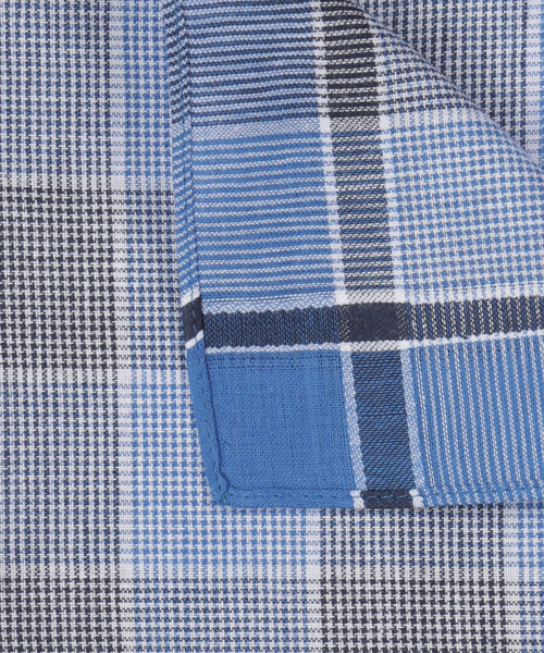 Checked Handkerchief | Blue