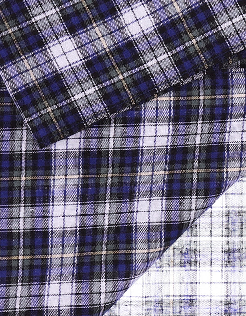 Checked Handkerchief | Blue