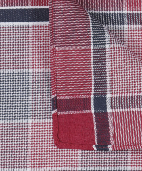 Checked Handkerchief | Red