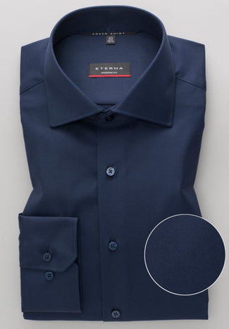 Cover Shirt | Navy Blauw