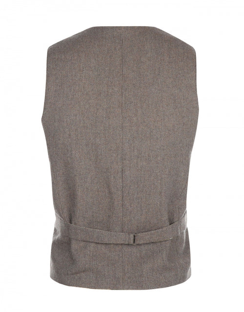 Irish Tweed Gilet | Beige