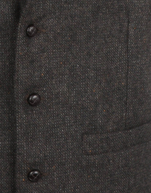 Iers Tweed Gilet | Bruin