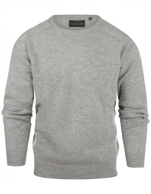 Pullover Lambswool round neck | Grey