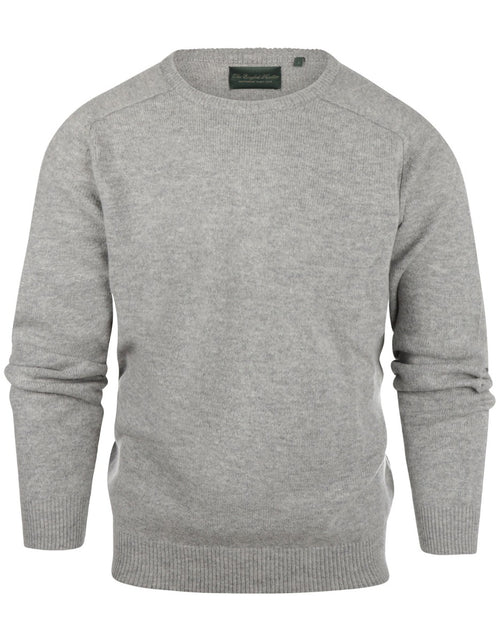 Pullover Lambswool round neck | Grey