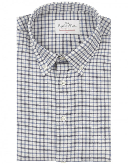 Katoenen Overhemd Button Down Regular Fit | Bruin