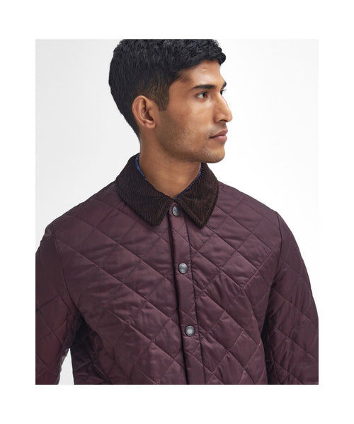 Barbour Heritage Liddesdale Quilted jacket | Bordeaux Red