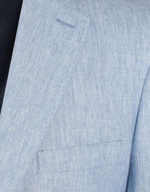 Linen blazer | Blue