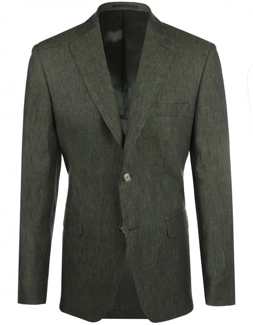 Linen blazer | Green