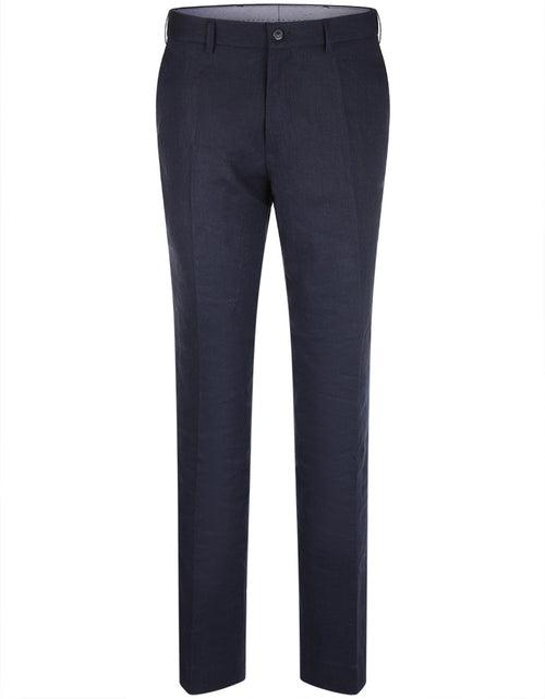 Chino Linnen | Navy Blauw