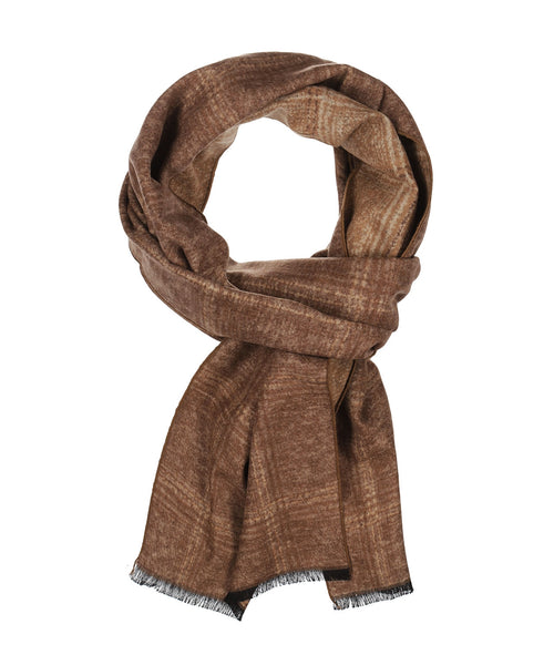 Scarf Silk | Brown