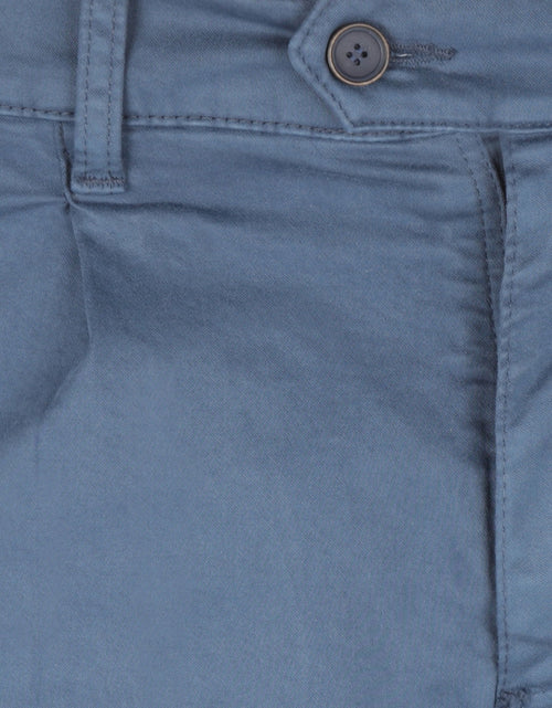 Boston Trousers Pleated and Turn-up | Blue