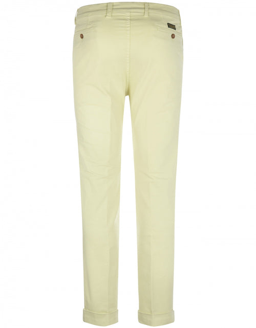 Trousers Boston Pleat and Turnover | Yellow