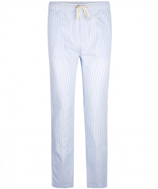 Long cotton pajama pants | Blue