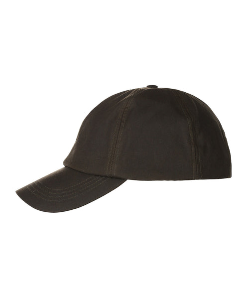 Barbour Baseball Cap Waxed | Olive