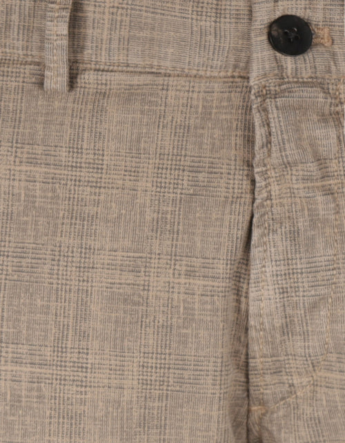 Chino Thiago Check Pattern | Brown