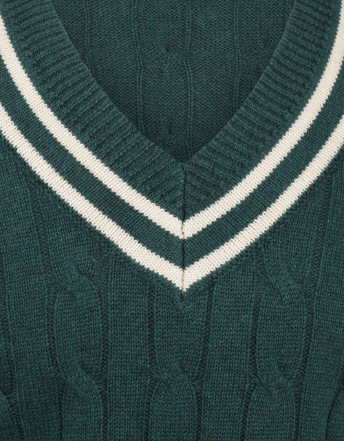 Cricket Pullover v-hals | Groen