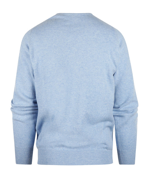 Pullover v-hals lamswol *Sale* | Glacier