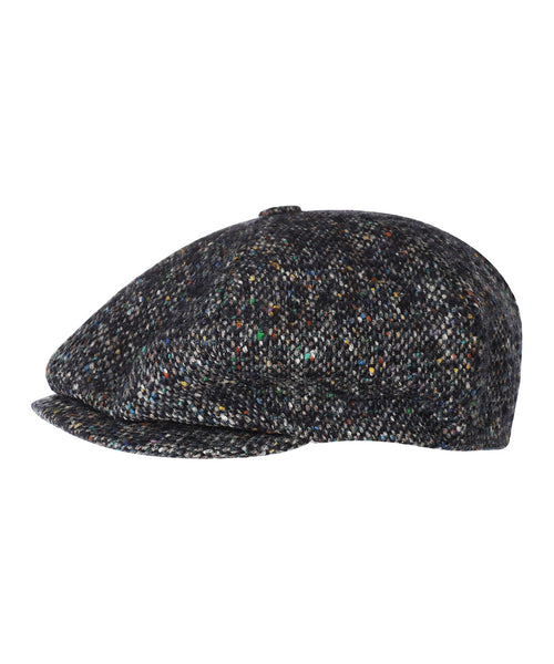 Tweed Balloon Cap | Blue