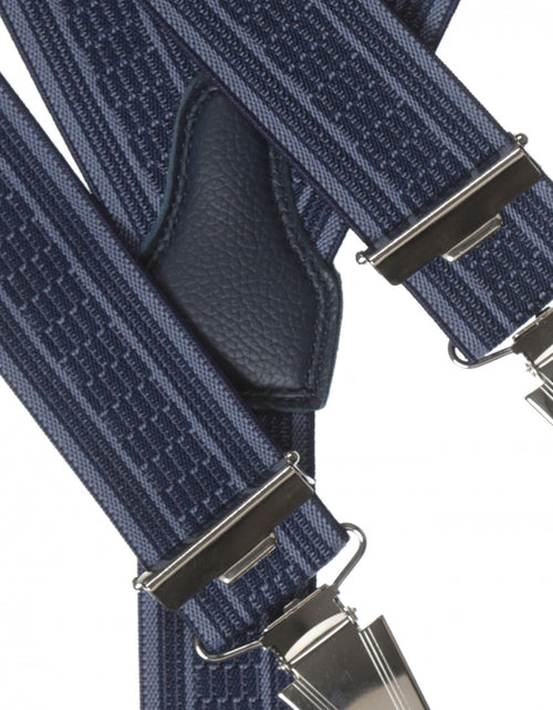 Design suspenders with clips | Blue